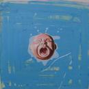 Cry Baby, 12" x 12", acrylic on mylar, by Mary Lottridge