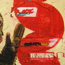 Two Monkeys, 16" x 45", acrylic and mixed media on paper by Mary Lottridge